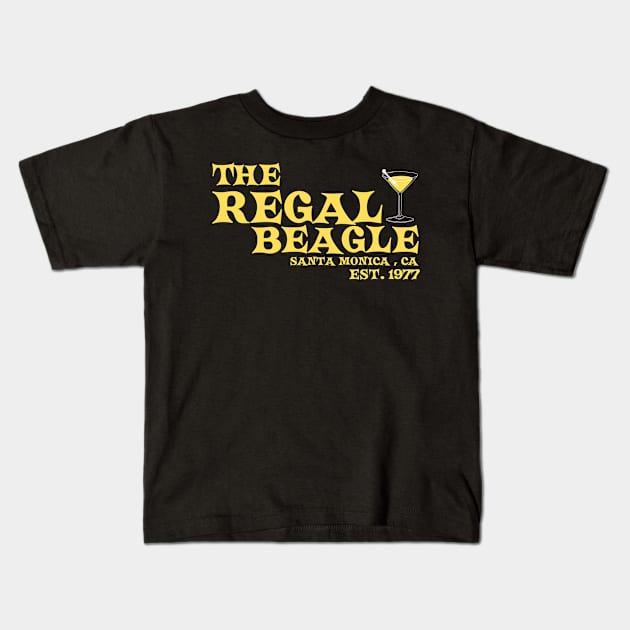 The regal beagle Santa Monica, Ca est. 1977 Kids T-Shirt by thestaroflove